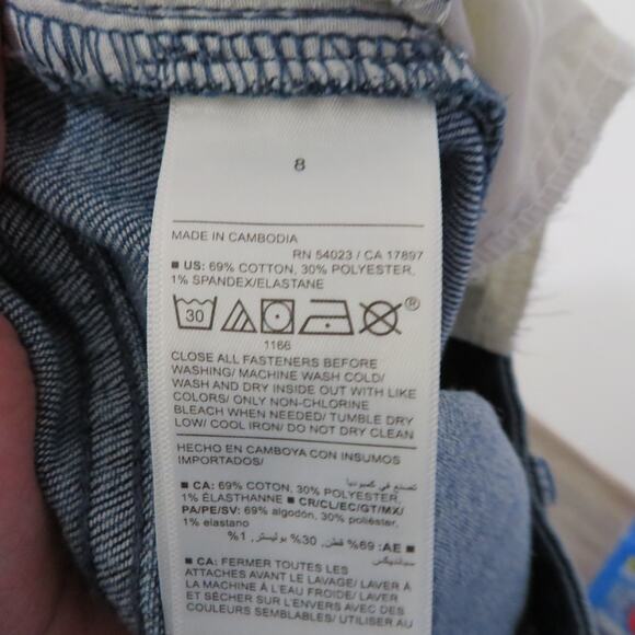 Old Navy Womens Sz 8 Blue Denim WOW Bootcut Jeans Mid Rise Stretch Denim - Picture 5 of 5